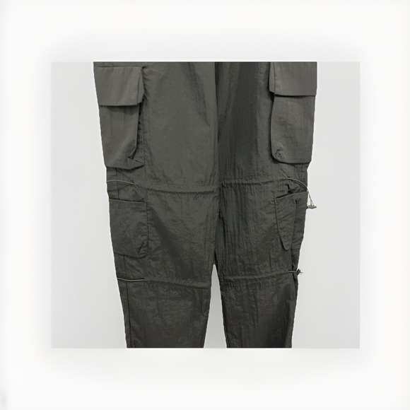 Garage Paxton Parachute Pants Size XS Black 100% Cotton Gorpcore Relaxed Pockets - Picture 7 of 12